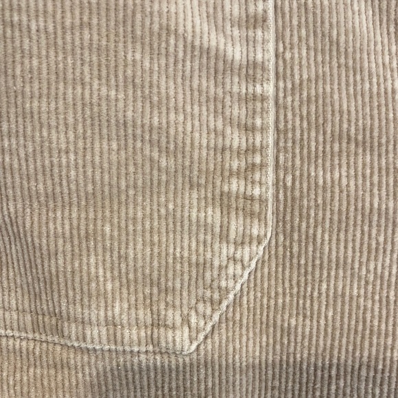Mystree Pants Corduroy Flare Cabincore Gorpcore Beige Tan Size Large Size 30 - Picture 6 of 7